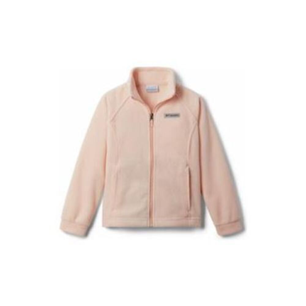 Columbia Girls Light Pink Full Zip Fleece Jacket Size Youth XL